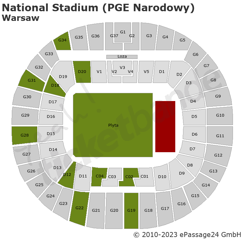 Rammstein Biglietti Per Varsavia National Stadium Pge Narodowy 16 07 22 Da 299 00 Eur Acquistare Da Ticketbande It